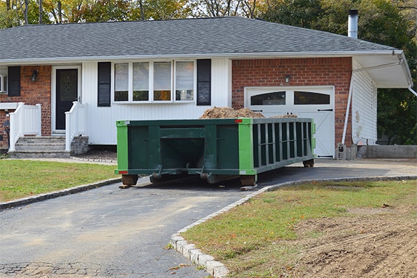 we have a simple process for scheduling delivery and pick-up of residential dumpsters that can be easily coordinated with your needs